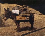 James Bonar Mine Mule oil painting artist